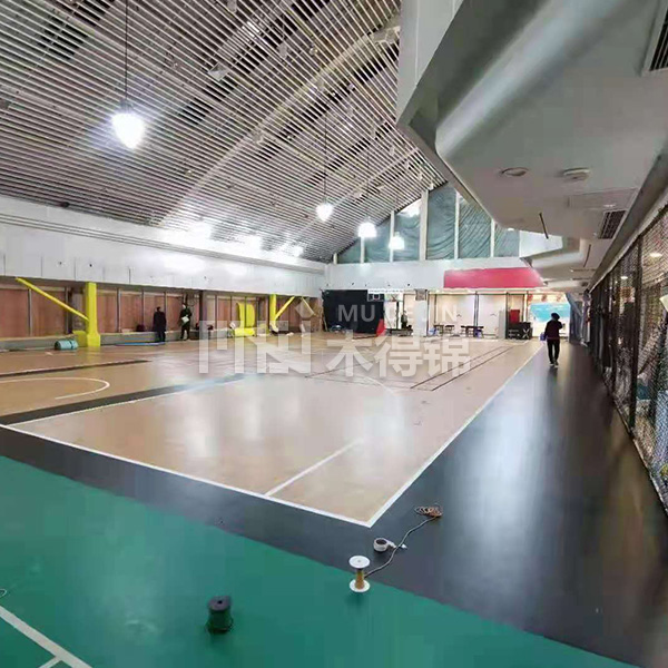 大連籃球館PVC地板