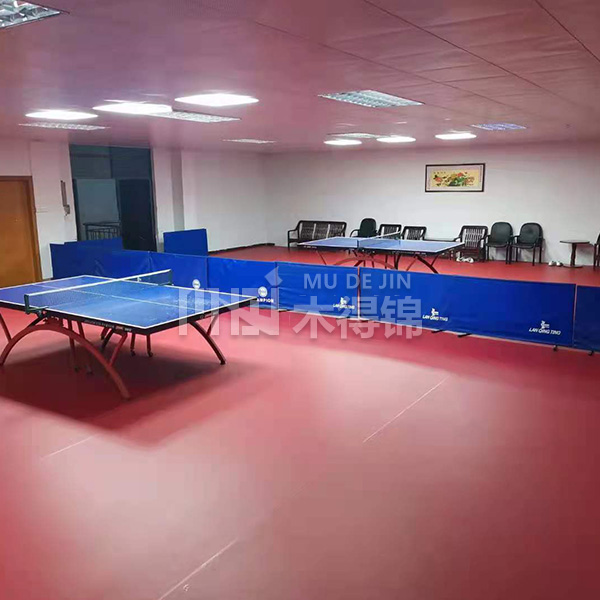 青島兵乓球室PVC地板