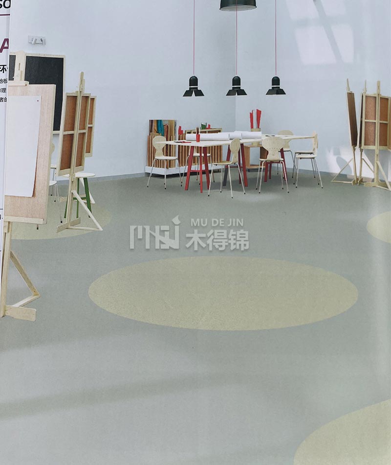PVC塑膠地板被廣泛應用的新型地面裝飾材料